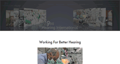 Desktop Screenshot of hearinginternational.org